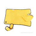 Serviette de bain en microfibre pour chien